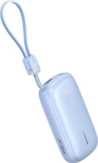 Baseus EnerFill FC21 QPow3 Ultra Power Bank 20000mAh 22.5W with USB-A Power Delivery Quick Charge Port Light Blue