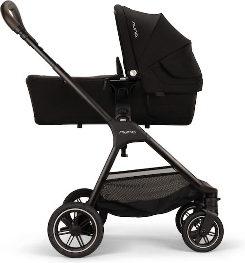 Nuna Mixx Next Reglabil 2 în 1 Cărucior pentru copii Potrivit pentru Nou-născut Caviar 13.6kg