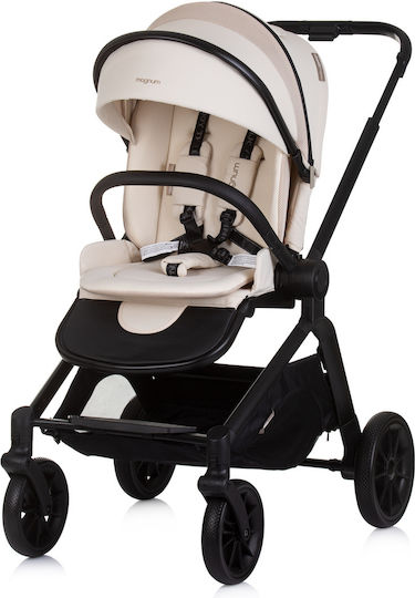 Chipolino Magnum Verstellbar 3 in 1 Baby Kinderwagen Geeignet für Neugeborene Biscotta