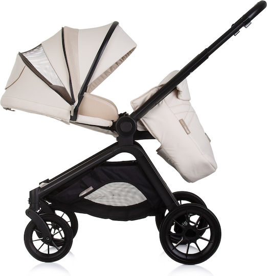 Chipolino Magnum Verstellbar 3 in 1 Baby Kinderwagen Geeignet für Neugeborene Biscotta