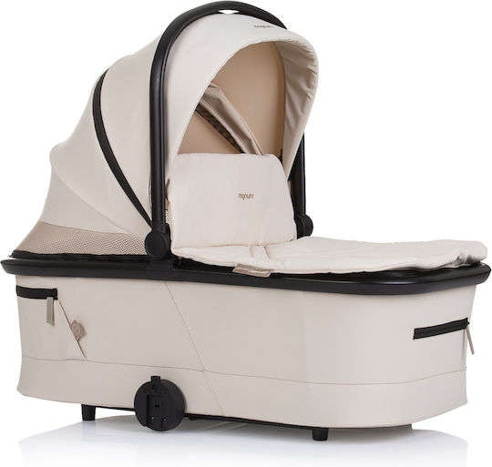 Chipolino Magnum Verstellbar 3 in 1 Baby Kinderwagen Geeignet für Neugeborene Biscotta