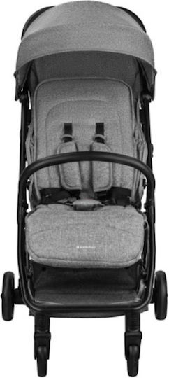 Kikka Boo Lauren Καρότσι Μωρού Kατάλληλο για Nεογέννητο Dark Grey 7.4kg