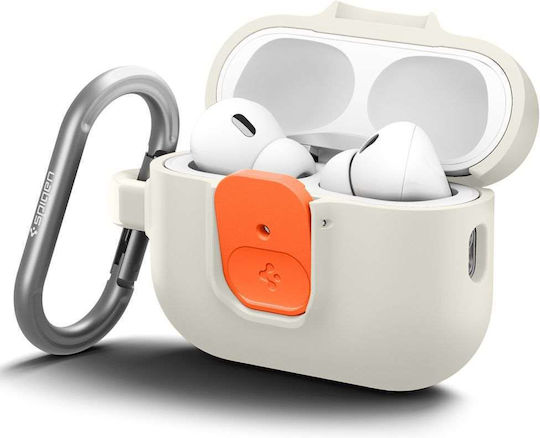 Spigen Nano Pop Θήκη Πλαστική / Σιλικόνης σε Πορτοκαλί χρώμα για Apple AirPods Pro 3