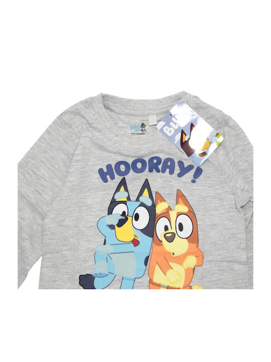 Kids' Shirt Long Sleeve Gray