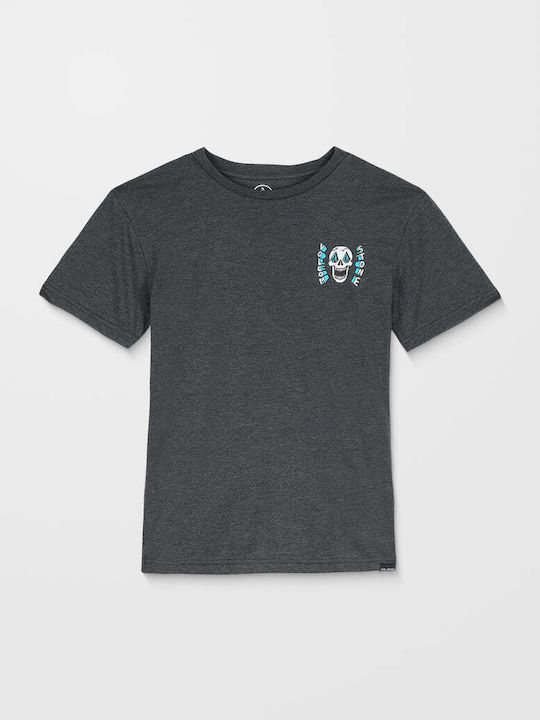 Παιδικό T-shirt Μαύρο Skeltone K