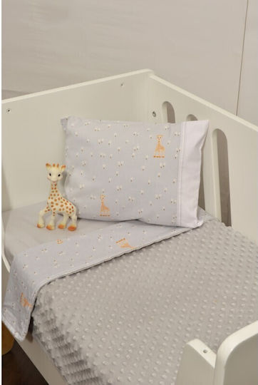 Baby Oliver Blanket Cot Beige 100x140cm