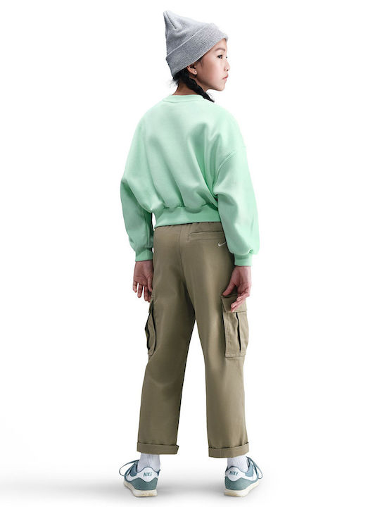 Fleece Παιδικό Φούτερ Οινοπνευματί