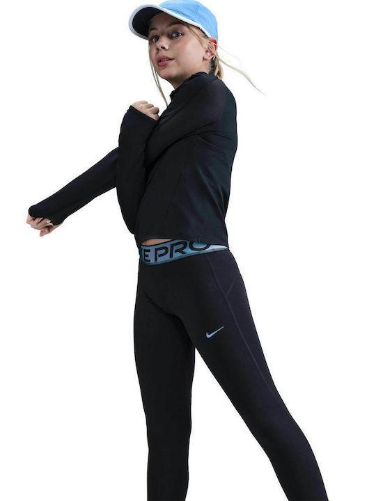 Kids Legging Sports Long Dri-Fit Black