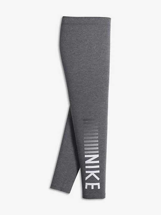 Kinder Leggings Sport Lang Gray