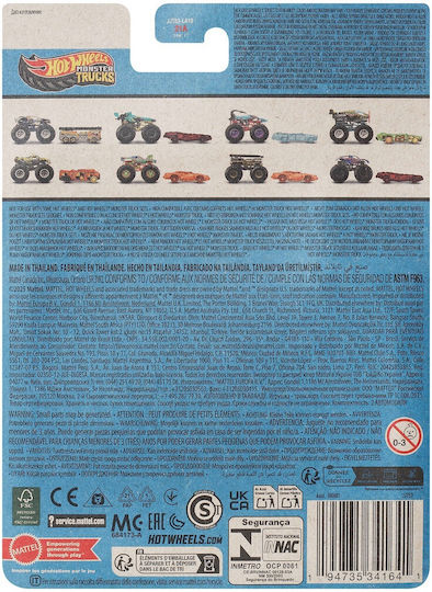 Mattel Hot Wheels Monstertrucks Fahrzeug Auto Hw Mt Die-cast Truck 2 Jjt53