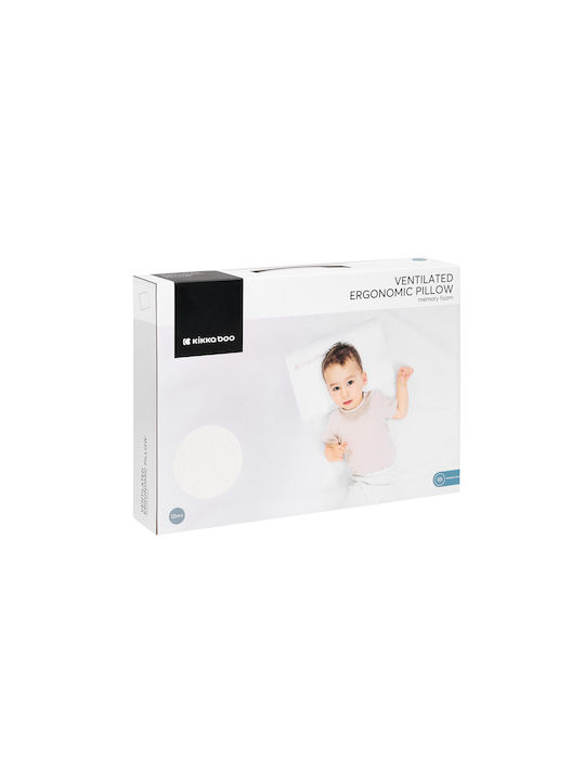 Kikka Boo Βρεφικό Μαξιλάρι Ύπνου Memory Foam Airknit 34x25εκ.