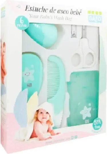 Saro Baby-Pflege-Set Rosa 5 Stück