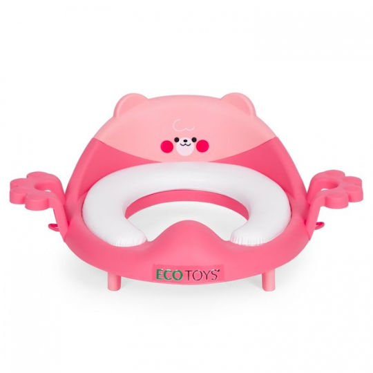 Ecotoys Παιδικό Κάθισμα Τουαλέτας Ροζ