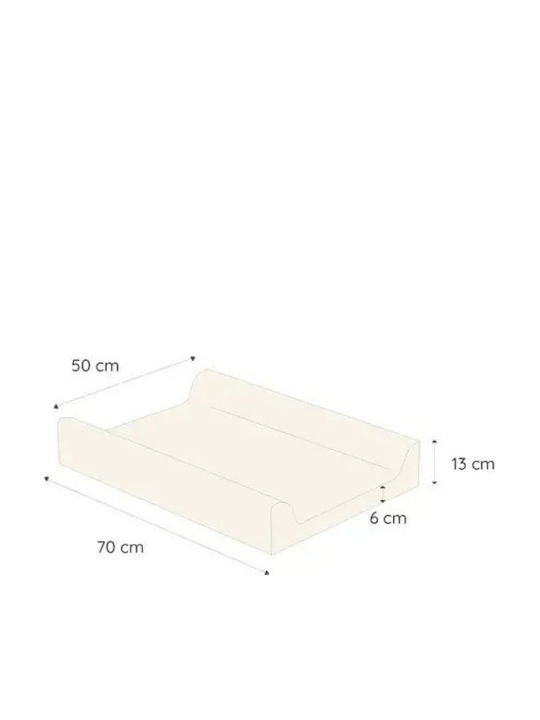 Bonjour Bebe Soft Changing Pad din plastic 70x50cm