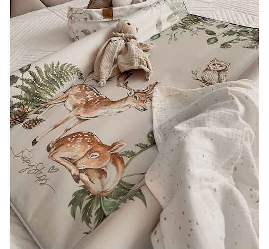 Soft Changing Pad din plastic Happy Bear pentru pat 80x50cm