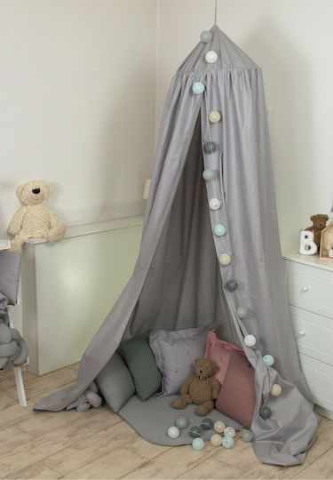 Amy Baby Mosquito Net Room Gray