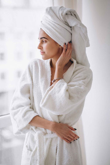 Madi Hotel Bathrobe 450gsm Bathrobe Medium