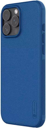 Nillkin Super Frosted Shield Pro Magnetic Umschlag Rückseite Kunststoff / Silikon Blau (iPhone 17 Pro Max / iPhone 17 Pro / iPhone 16 Pro Max)