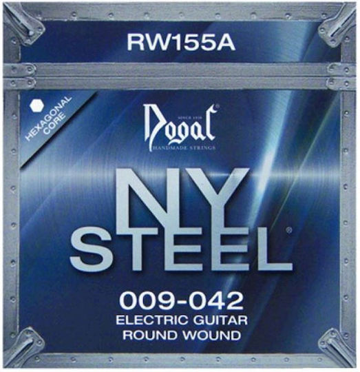 Dogal Nickelsteel Einstellen Für E-Gitarrensaiten Vernickelter Stahl 9 - 42