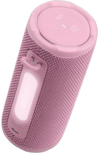 JBL Grip Αδιάβροχο Ηχείο Bluetooth με Διάρκεια Μπαταρίας έως 14 ώρες Ροζ