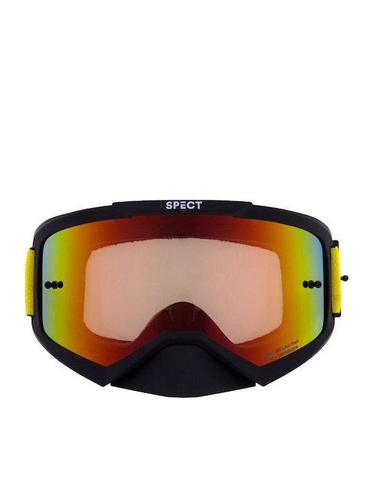 Red Bull Μάσκα Spect Evan-002 Μάυρο Μάτ/κόκκινος Καθρέπτης