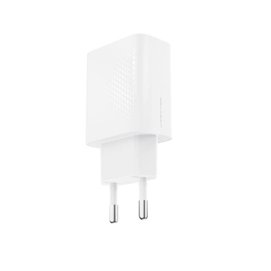 XO Încărcător Fără Cablu cu Port USB-A și Port USB-C 30W Power Delivery Alb (L163)