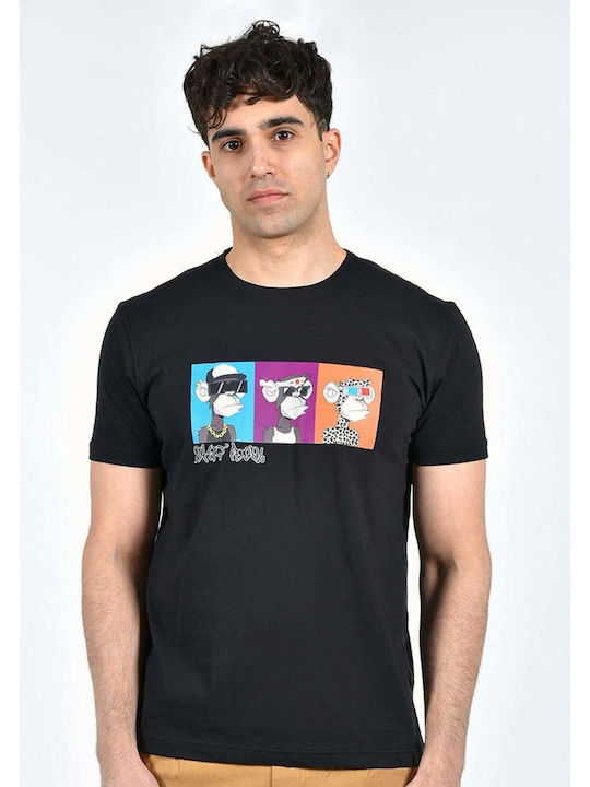 Clever Rick Morty T-shirt Ct-24260 Black