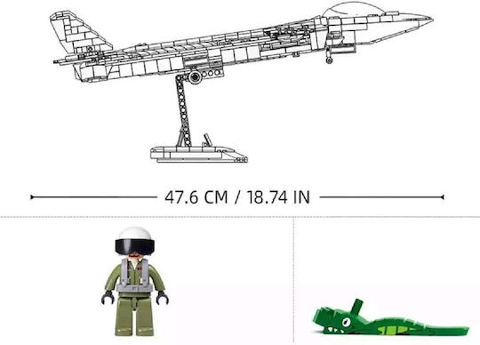 Sluban Building Blocks Stealth Aircraft J20 For 12+ Years 1007 Pieces