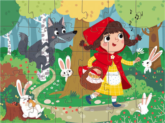 Dodo Puzzles Fairytale Series Η Κοκκινοσκουφίτσα 30pcs