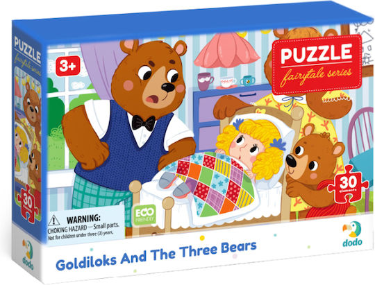 Dodo Puzzles Fairytale Series Η Χρυσομαλλούσα Τρία Αρκουδάκια 30pcs