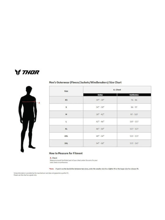 Thor Men's Waterproof Riding Jacket Black