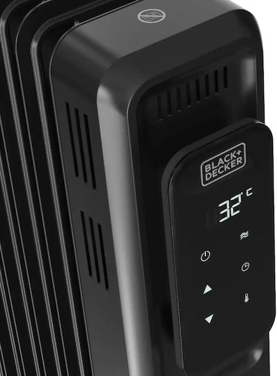 Black & Decker Oil Filled Radiator with 9 Fins 2000W