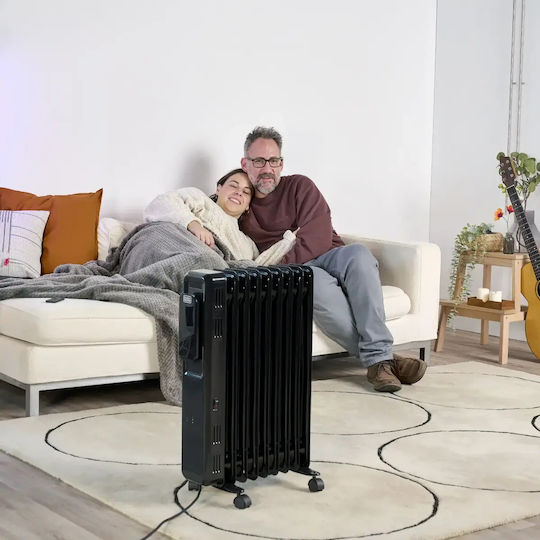 Black & Decker Oil Filled Radiator with 9 Fins 2000W