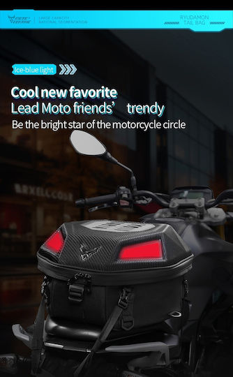 MC-0152-Α Tank Bag Μοτοσυκλέτας με Ιμάντες 25lt