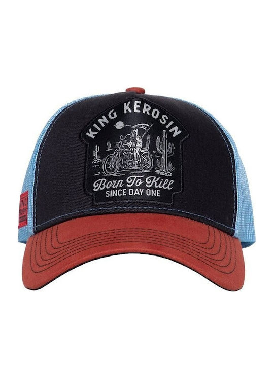King Kerosin Καπέλο Born To Kill Cap Black King Kerosin Καπέλο Born To Kill Cap Black