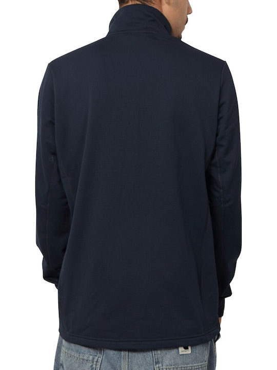 Ανδρική Ζακέτα Fleece Σκούρο Μπλε