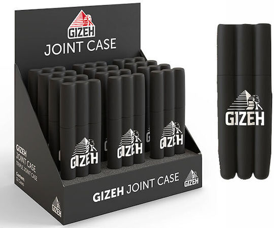 Gizeh Joint Case Neagră Husă Pentru 3 Conuri