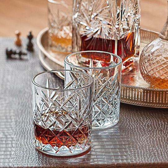 Secret de Gourmet Set Pahare Apă / Whisky / Cocktail Din Sticlă 345ml 4 Bucăți