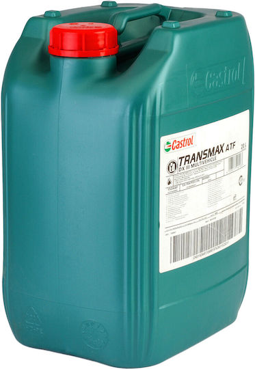 Castrol Transmax Atf Dx Iii Mv Automatic Transmission Fluid for Automatic Transmission 20L