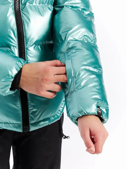 Детско Ежедневно Яке с Подплата и Качулка Glacial Blue Snowjacket