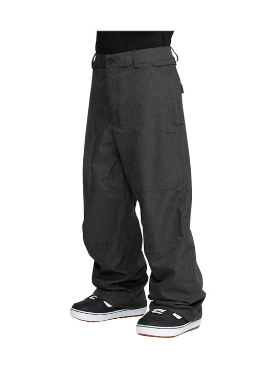 Billow Men's Jeans Pants with Relaxed Baggy Fit Black