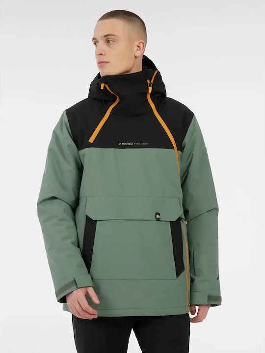 Protest Snowjacket 65752009-556 Ανδρικό Μπουφάν για Σκι & Snowboard Πράσινο
