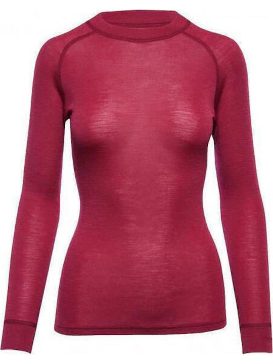 Thermowave Warm Damen Thermo Langarmshirt Rot