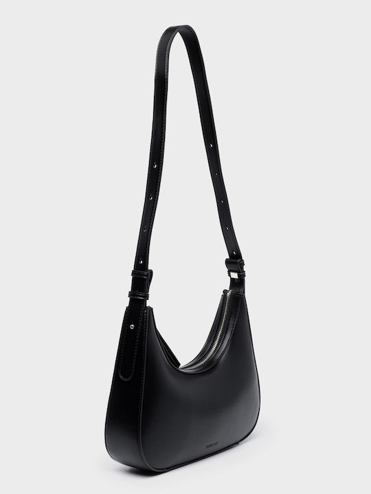 Elina Black Damentasche Schultertasche Schwarz