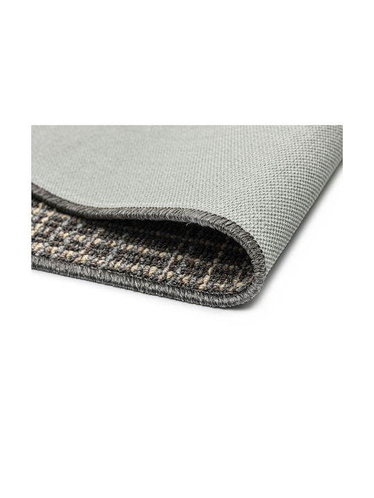 Nikotex Carpets Αντιολισθητικό Χαλί Σαλονιού Warren Μολυβί-κρεμ 133x190