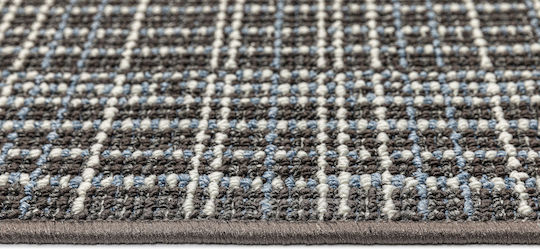 Nikotex Carpets Non-Slip Living Room Rug Warren Ebony-Light Blue 133x190