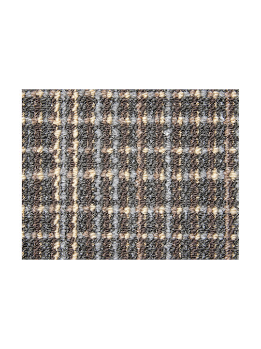 Nikotex Carpets Αντιολισθητικό Χαλί Σαλονιού Warren Μολυβί-κρεμ 133x190