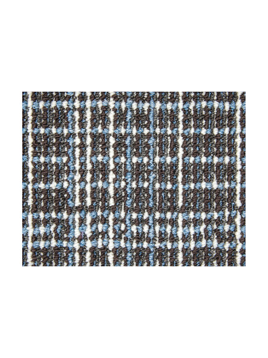 Nikotex Carpets Αντιολισθητικό Χαλί Σαλονιού Warren Έβενος-σιέλ 133x190