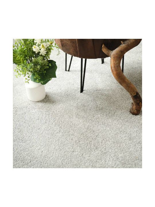 Saray Home Χαλί Τζακιού Ορθογώνιο Γκρι Ανοιχτό 160x210cm