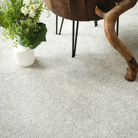 Saray Home Χαλί Τζακιού Ορθογώνιο Γκρι Ανοιχτό 160x210cm
